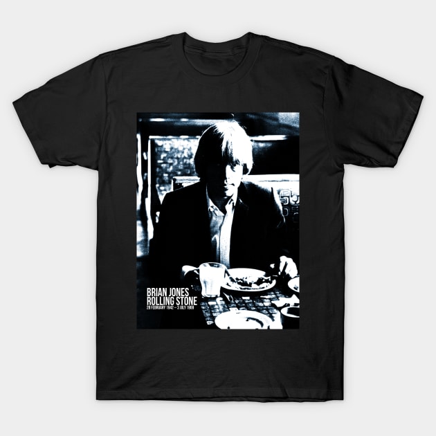 Brian Jones Rolling Stone T-Shirt by jensonpan